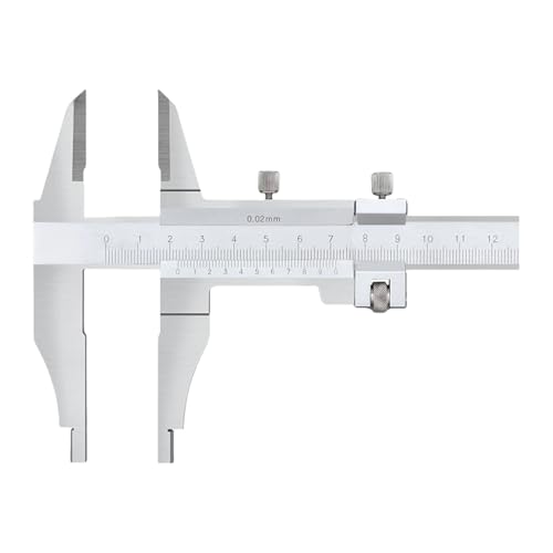 Calibrador Vernier mandíbula doble acero 0-300mm miniatura 1