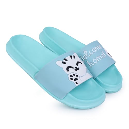 Image of Pampy Angel Welcome Women's Flip Flops Slides Back Open Household Comfortable Slippers