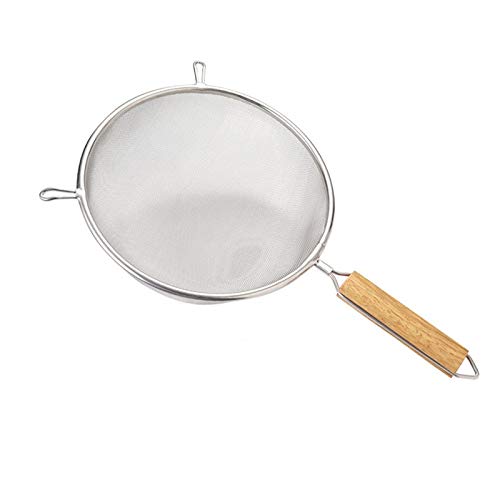 Passoire Colienne Grande en Acier Inoxydable Disponible for la cuillère de Surface de Tamis de Surface de la Surface de la Cuisine (Size : XL)