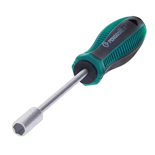 Mriuuod 6Mm Nut Driver, 6 Point Socket Hex Nut Driver Non-Magnetic Tip, 75Mm Hollow Shaft Nut Driver For Added High Torque, Tight Spaces, Precise Tightening Bolts And Nuts #TOP10