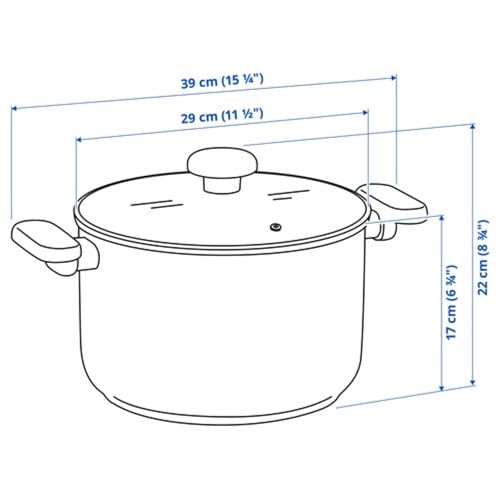 Javco Stock Pot with Lid – Large Stainless Steel Induction Pots - Cooking Pot for All Stovetops Including Induction, Casserole Saucepan for Soups, Stews, 3L, 5L and 10L Stockpots (10 litres) - Image 2
