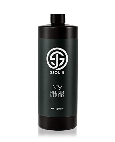 SJOLIE Spray Tan Solution - No. 9 - Medium Hydrating Bronzer | Sunless Tanner for Machine (32oz)
