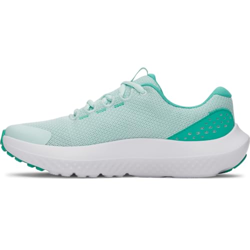 Under Armour UA GGS Surge 4 - Refresh Mint/Green Mode/Metallic Silver - 5,5, Aggiorna la modalità Verde Menta Argento Metallizzato, 39 EU