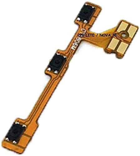 Circuit Flat Flex bouton d’allumage On / Off, volume, pour Huawei P20 Lite / Nova 3E ANE-LX1 / ANE-L21 ANE-LX1 / LX2 / LX3