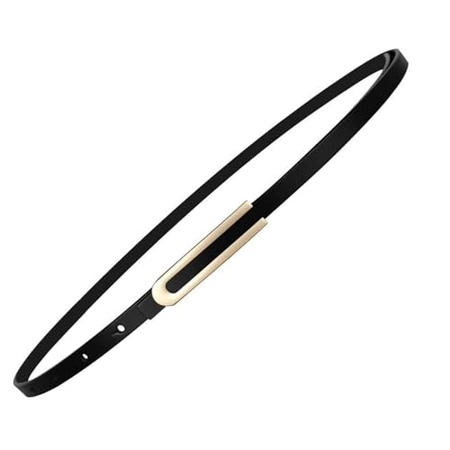 Skinny Belts, Waist Genuine Leather Belts Adjustable Alloy Pin Buckle Fine Versatile Dress Belt2