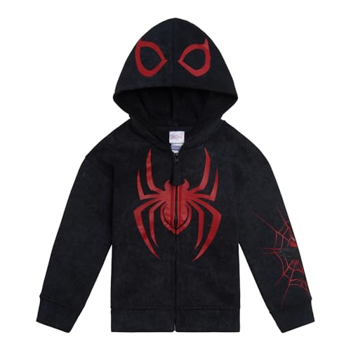 Image of Marvel Spider-Man Matching Family Cosplay Fleece Zip-Up Hoodie