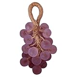 Handgemachte Seife - 25 Stück Trauben-Design Traubenseife, 3 Düfte (Rose, Pfirsich, Lavendel)...