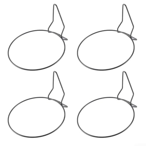 SPORTARC Elegante supporto da parete per vasi da fiori ad anello, design salvaspazio, perfetta aggiunta a spazi interni ed esterni (triangolo di 15 cm)