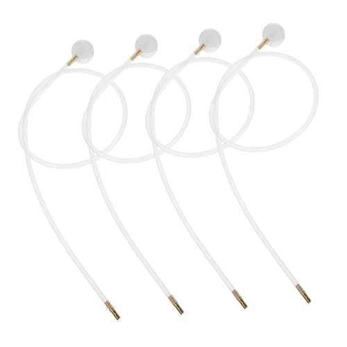 Happyyami 4pcs Sprayer Nozzle Tips with Extension Hose for Car Air Conditioning Cleaner Flexible Nozzle for Easy Spraying Maintenance of Systems Various Vehicles