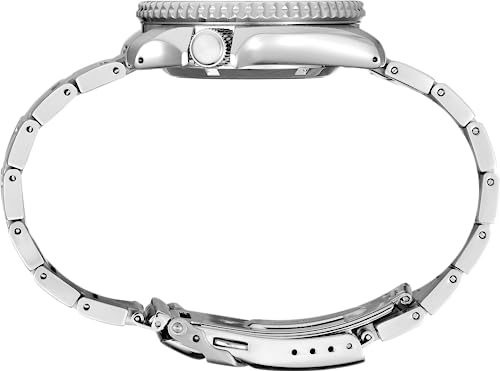 Seiko Automatic Watch for Men - 5 Sports - Day/Date Calendar, LumiBrite Hands and Markers, Rotating Bezel, Water Resistant to 100 Meters, Turquoise - SRPJ45, Modern