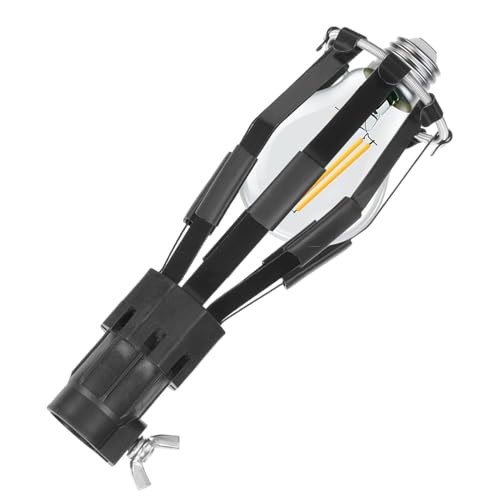 Cambiador de bombillas – Extractor multifunción portátil, herramienta de extracción de bombillas rotas | Accesorio de iluminación segura, lámpara grande de techo alto para taller de garaje en casa