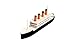 Darice Wood Model Kit, Titanic (1 Kit) - Contains Precut Wood and Instructions for 7.25"x2" Model - All You Need is Glue, Sandpaper, Paint to Finish - Fun Activity for School, Camp, Scouts, Families
