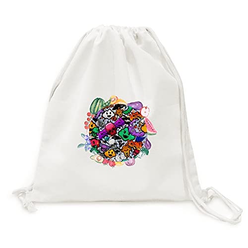 Sac en tissu pliable à sangle ultra résistant pour légumes