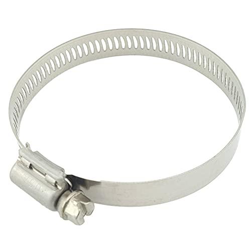 10 Pack Breeze 63040H Power Seal Marine Grade Stainless Steel Hose Clamp Effective Diameter Range: 2-1/16