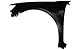 Sherman Parts 408-32L - 2006-2006 Lincoln Zephyr Fender LH for the years of 2006