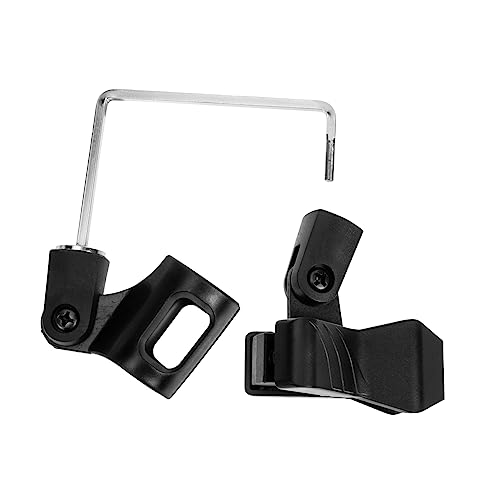Yardwe Microphone Clip for Sax Plastic Mic Holder Multi-function Mic Holder for Sax Players