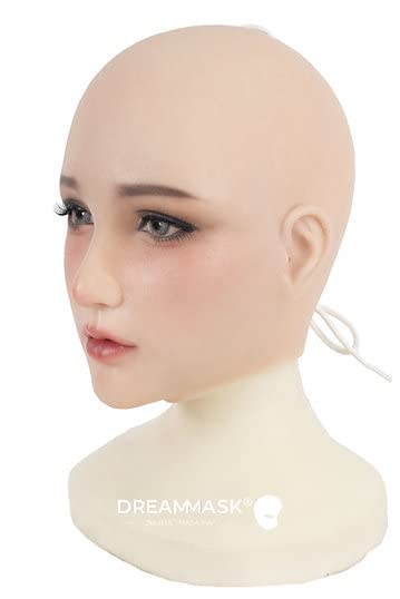 Dream mask チン4　フィメールマスク（ハーフタイプ）　ウィッグ付き Amazon.co.jp: Dreammask Q04 Ching4 チン4 シリコン製 フィメール