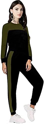 Image of Fashions Women's Solid Track Suit, Trendy