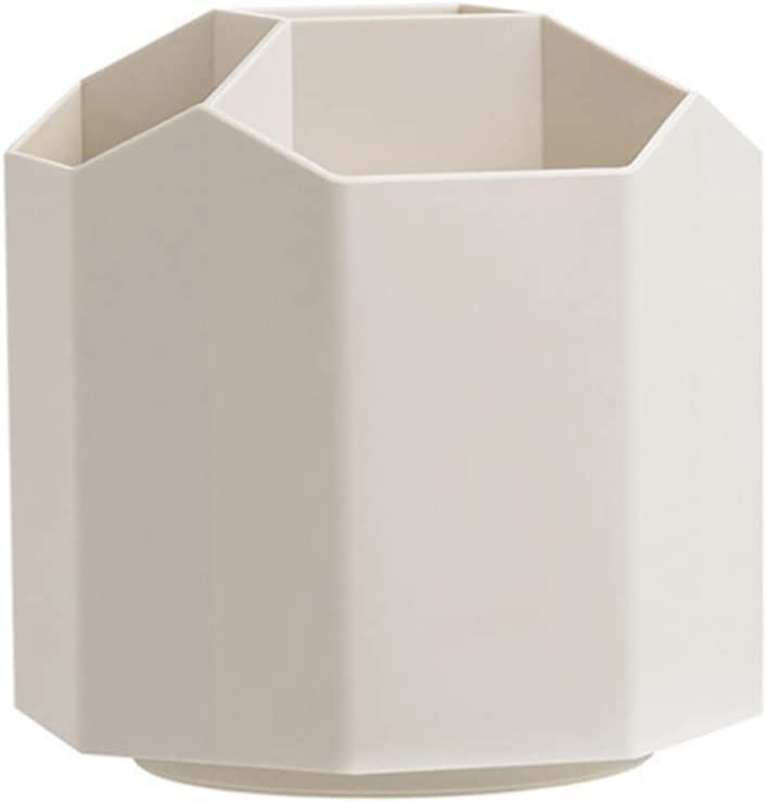 Porte-crayon rotatif et boîte de rangement décorative pour papeterie