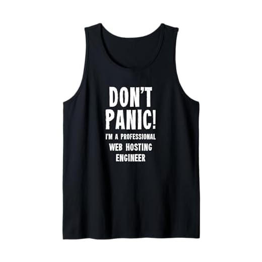 Webhosting-Ingenieur Tank Top
