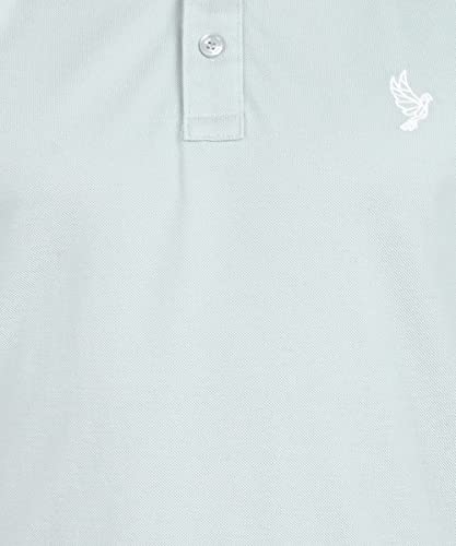 Alan Jones Clothing Men's Solid Slim Fit Polo T-Shirt