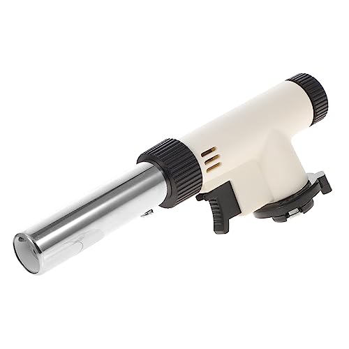 Ciieeo Torch Culinary Cooking Tool Adjustable Flame Propane Torch for Baking Brulee and Searing Meat Versatile Easy Use with Thermal Insulation and Preheating Tube for Outdoor Cooking and