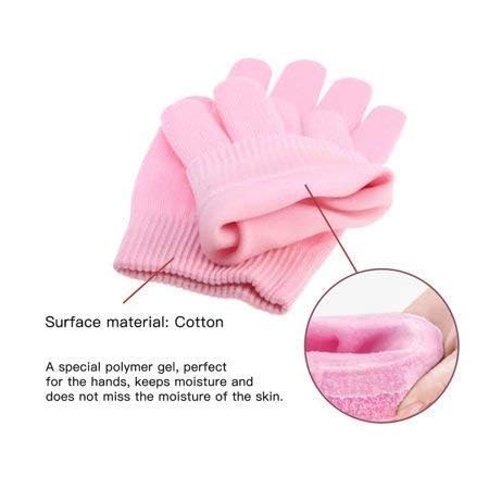 CARTIFY Moisturizing Hand Gloves, Spa Hydrating Aloe Lotion Gloves For Repairing Dry, Rough, Cracked, Aging Hands, Eczema, Softening Rough Skin, Calluses, Exfoliating Hand Peeling Mask 4