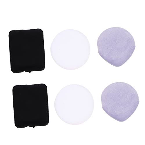 Ipetboom Cosmetic Powder Set 6pcs Small Makeup Breathable and Skin-friendly for All Skin