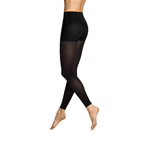 ITEM m6 - SOFT TOUCH LEGGINGS Damen | schwarz | S | L1 | Push-up Leggings im 50 DEN Look Cover