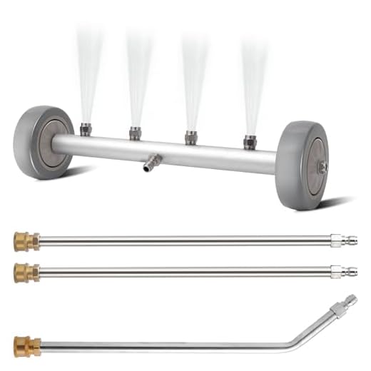 Effortless 16-Inch Undercarriage Cleaner