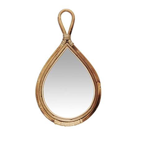 IB Laursen [A] Miroir à main avec bord en bambou