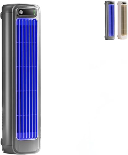 Generisch Sherum Fresco Dyneata, Aria Condizionata Portatile Ventilatore di Raffreddamento Silenzioso, Con 3 Velocità E Touchscreen LED (Nero)