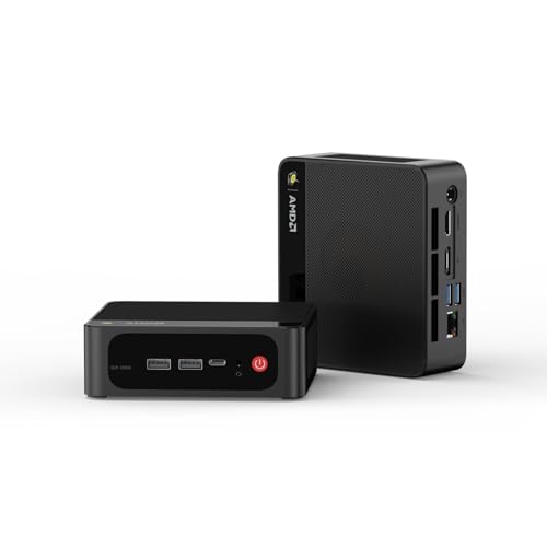 Image of Beelink SER5 Pro Mini PC W11 Pro, AMD Ryzen 5 5625U(6C /12T up to 4.3GHz), 16GB DDR4 500GB NVME SSD, 2.5G LAN + WiFi 6 + BT5.2, HDMI+DP+Type-C Triple Display Mini PC Computer