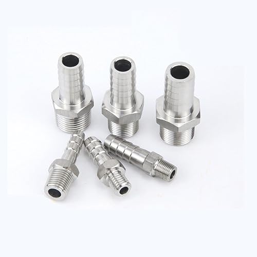 4 mm 6 mm 8 mm 10 mm 12 mm 14 mm 16 mm 19 mm Schlauchtülle M8 M10 M12 M14 M16 M18 M20 Außengewinde Edelstahl-Hochdruckrohrverschraubung – Bild 4