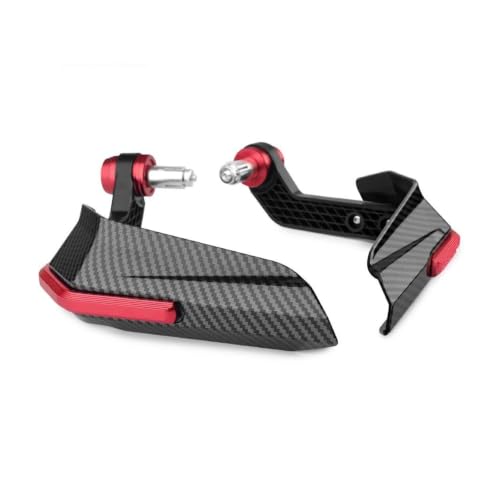 Protège-mains moto jaune pour Ducati Monster 696 821 1200