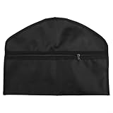 Storage Bag for Valuables, Hanger Diversion Pocket Under Clothes Organizer 45x32 in 600D Oxford Hanging Pouch, Closet Organizer for Small Items(Black)
