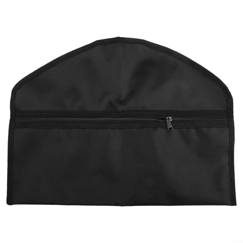Storage Bag for Valuables, Hanger Diversion Pocket Under Clothes Organizer 45x32 in 600D Oxford Hanging Pouch, Closet Organizer for Small Items(Black)