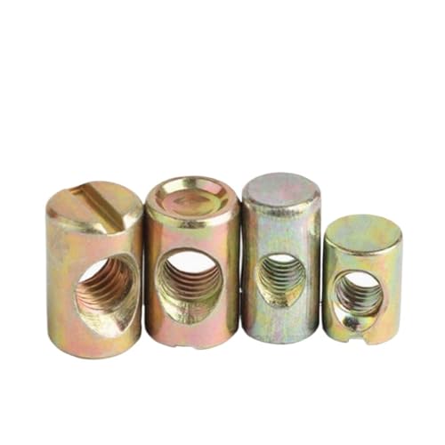 Pxamortel Möbel-Zylindermutter M8 10 Stück