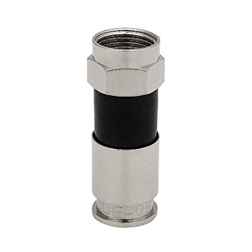 Lot Of 1000 Ridgeloc 360 Universal (Pv6Ue-05) F-Type Compression Connectors Rg6 Cctv Satellite Coax Cable Coaxial #TOP1