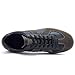 PEILEG Men's Wide Version Lightweight Comfortable Casual Skateboard Shoes, Fashionable Multifunctional Anti Slip Walking, Outdoor Jogging, Casual Dancing and Park Walks for Use Black Khaki
