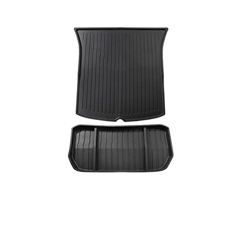 Tapis de sol voiture Tesla étanche en TPE anti-saleté pour Model Y et 3