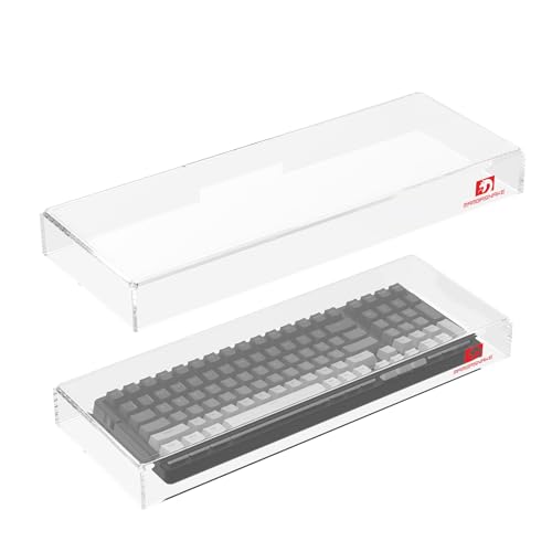 Housse anti-poussière acrylique pour clavier mécanique : finis les poils de chat et les blocages