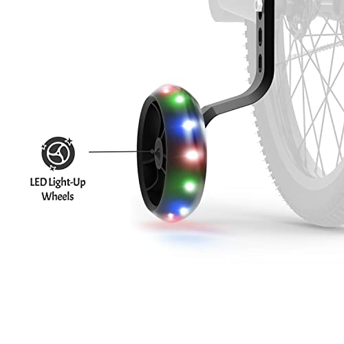 Jetson Acessório de roda de treinamento com iluminação Spark, inclui rodas iluminadas ativadas por m