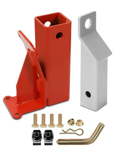 093-1136-23 093-1136-98 Hitch Kit, with 093-1111-00 Receiver and Pin, Fit for Bad Boy, Maverick 2021 & Newer Models, Red