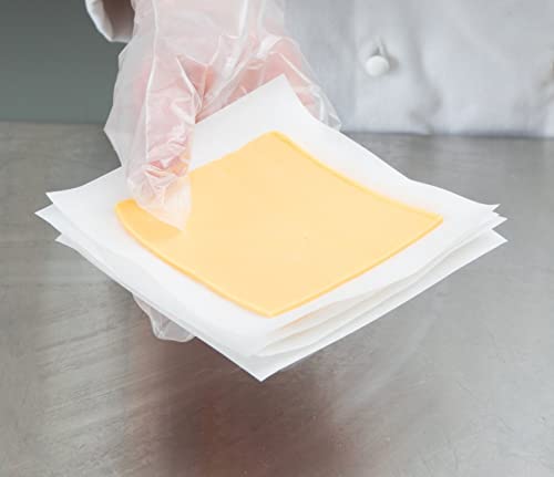 Hamburger Patty Paper (5.5 X 5.5, 500) - Non-Stick, Food-Grade Deli Wax Paper Squares– Microwave Safe Burger Patty Paper #TOP2