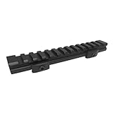 TPO 13-Slot Picatinny Rail Riser Mount (0.5