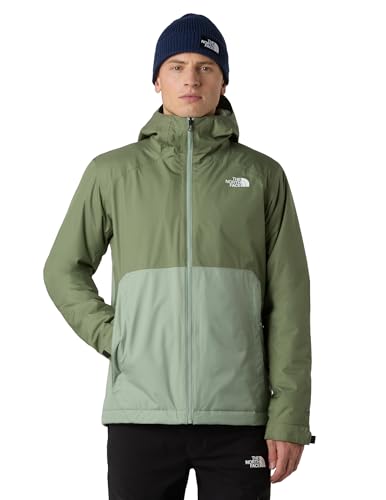 The North Face   Chaqueta Aislante Millerton para Hombre  Impermeable, Cortaviento   Bark Mist/Slate Moss   L