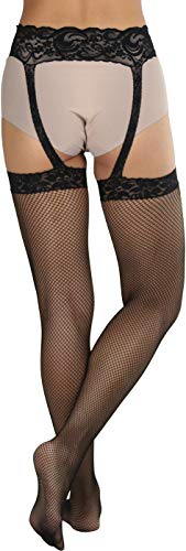 Image of ToBeInStyle Women's Suspender Pantyhose