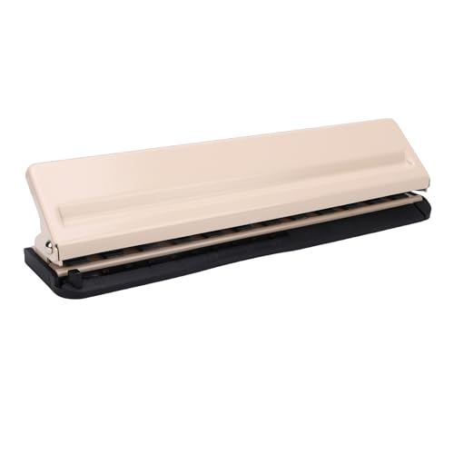 Fabater Discbound Hole Punch 12 Holes Mushroom Shape, Note Taking System Puncher for A4 A5 B5 A7 Paper, Ergonomic Labor Saving Design, Sturdy Metal & ABS Plastic for Planners Diaries - Image 3