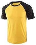 Grover Underwood DIY Cosplay Costume Guide 7 Yellow and Gray Baseball Tee